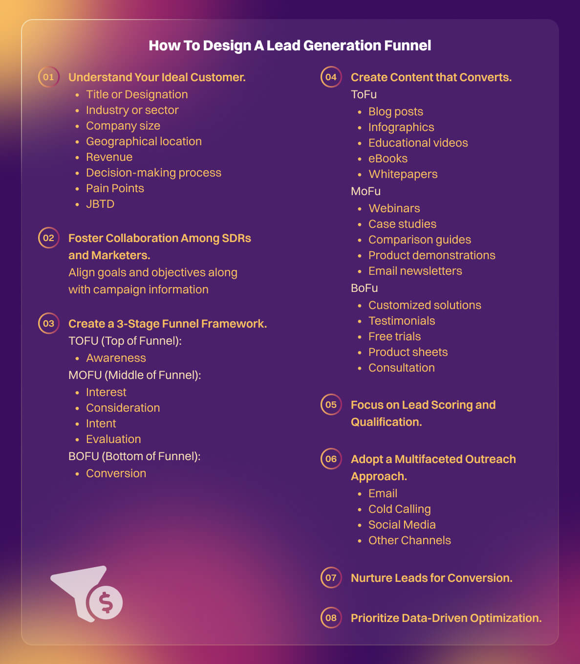 How to Design a Lead Generation Funnel