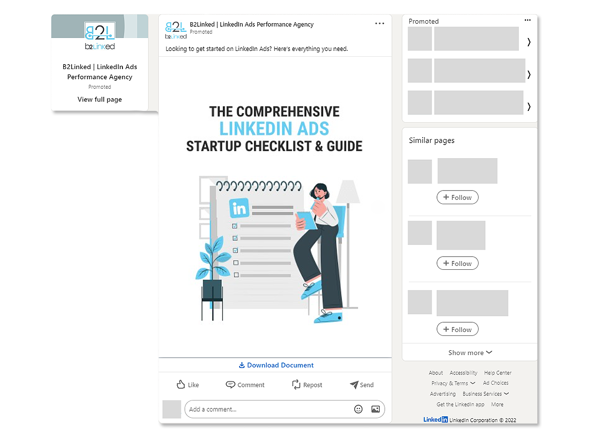 Linkedin Document Ads