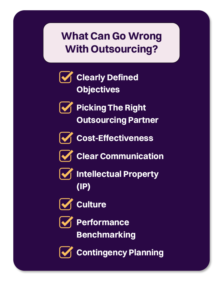 What Can Go Wrong With B2B outsourcing